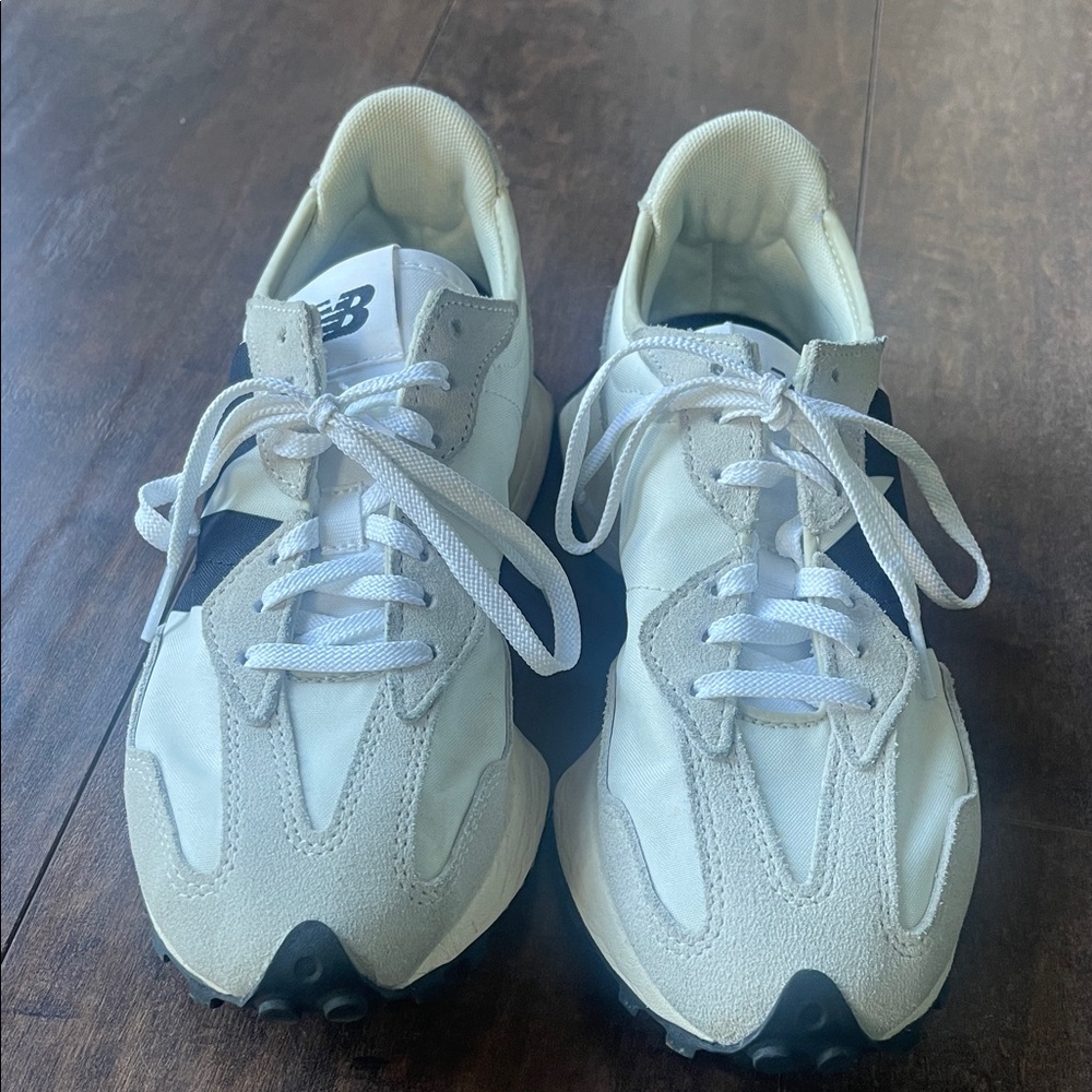 White and Black Sneakers